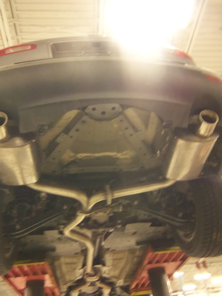 new SPT exhaust for the tribeca Subaru B9 Tribeca SUV Forum