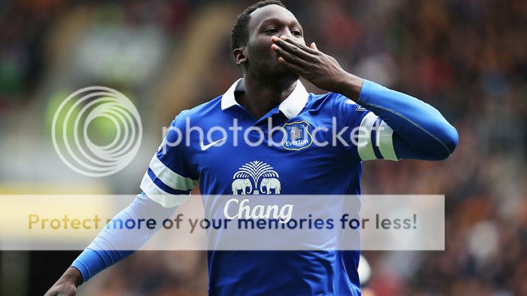 Lukaku đã gây ấn tượng mạnh trong màu áo Everton dưới dạng cho mượn