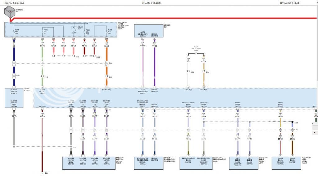 2010, blower motor only works on high speed. FIX