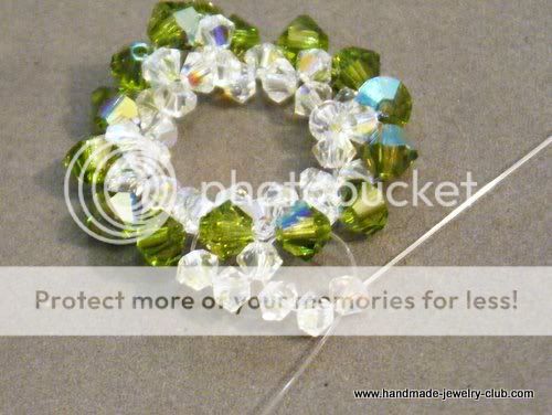 beaded,wreath,pendant,tutorial,lesson