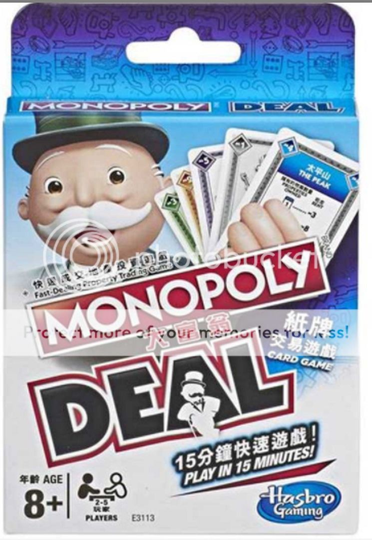 Monopoly Deal Paper Card Game Hong Kong Edition BRAND NEW eBay